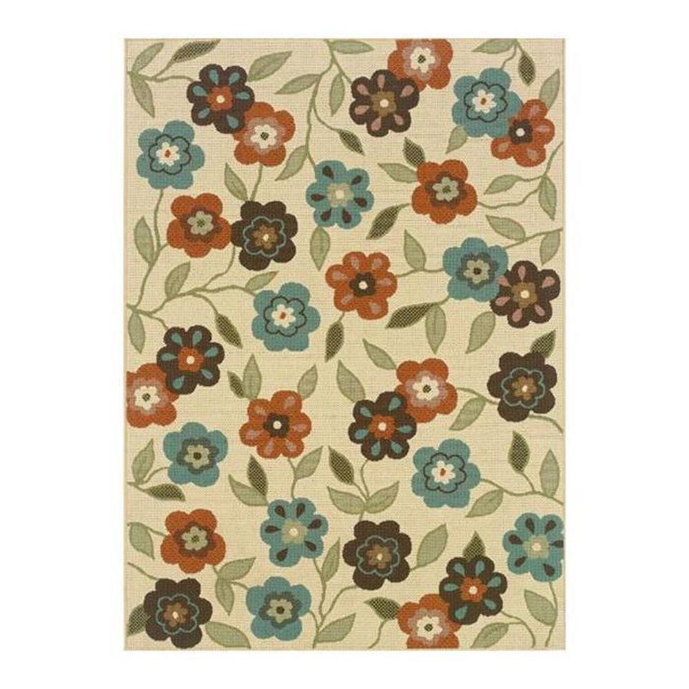 Oriental Weavers Montego 2267Y 7&#39;10&quot; Round Beige Area Rug, , large
