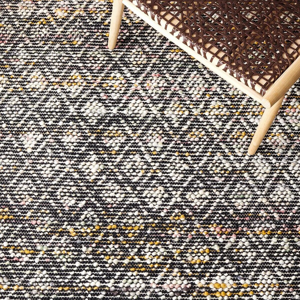 Safavieh Natura NAT615Z 6&#39; Square Ivory and Black Area Rug, , large