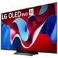 LG 65" Class C4 Series OLED evo 4K Ultra HD in Black - Smart TV, , large