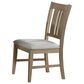 Boulder & Pine Wood and Upholstered Seat Dining Chair in Natural, , large
