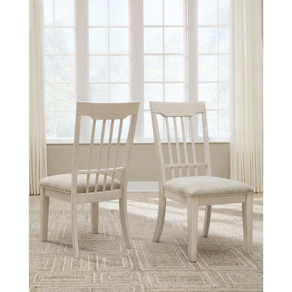 Ashley Shaybrock Side Chair in Antique White, , large