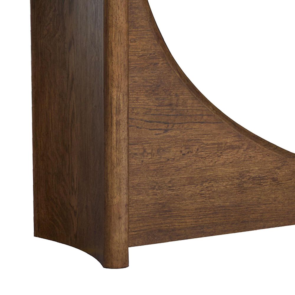 Nicolette Home Phoebe Rectangular Sofa Table in Sienna Brown, , large