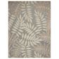 Nourison Aloha Tropical 9"6" x 13" Natural Indoor/Outdoor Area Rug, , large
