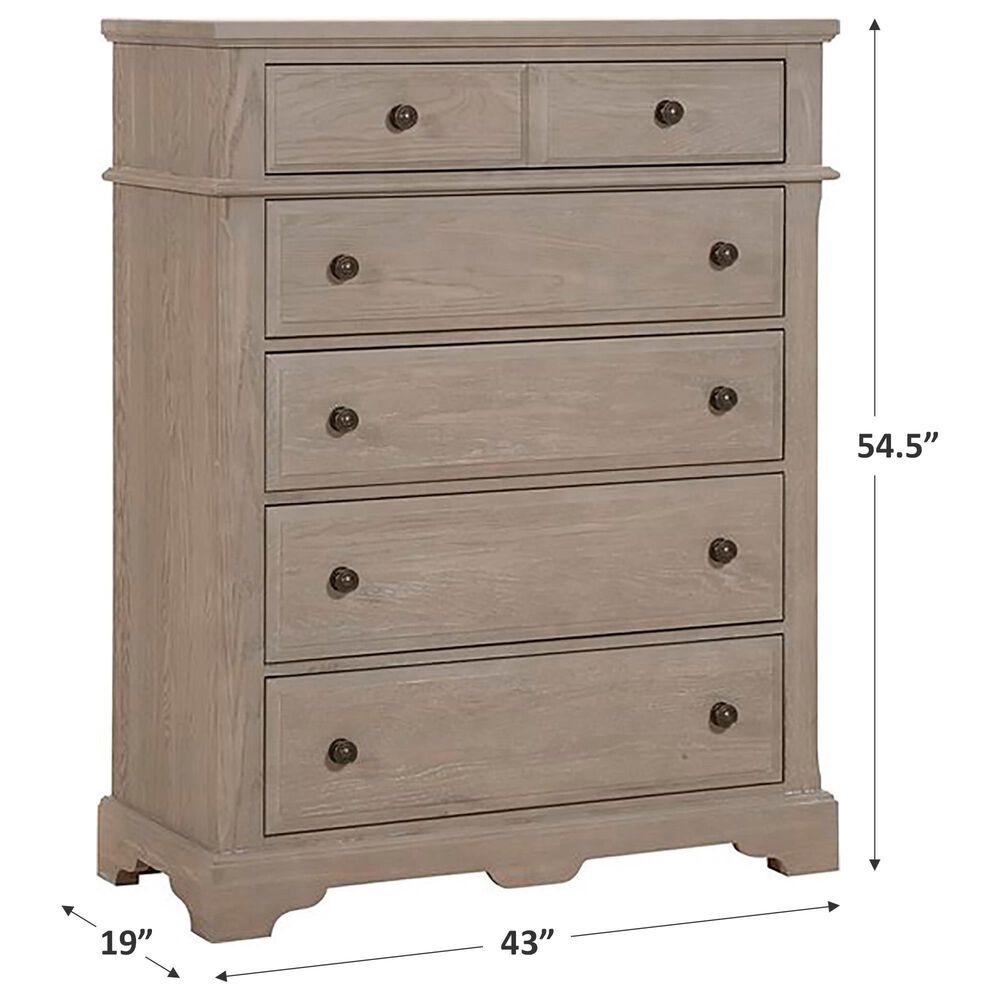 Viceray Collections Heritage 9 Drawer Chest in Greystone, , large