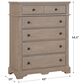 Viceray Collections Heritage 9 Drawer Chest in Greystone, , large