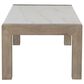 Global Furniture USA 50" Rectangular Coffee Table in Natural and White, , large
