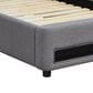 Ashley Verishaw Twin Platform Upholstered Bed in Gray, , large
