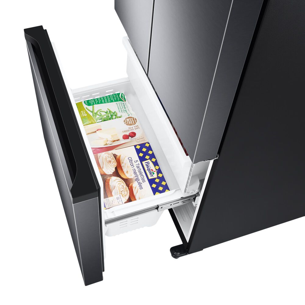 Samsung 17.5 Cu. Ft. French Door Refrigerator in Black Stainless Steel, , large