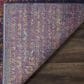 Safavieh Evoke EVK275F 2"2" x 4" Blue and Fuchsia Scatter Rug, , large