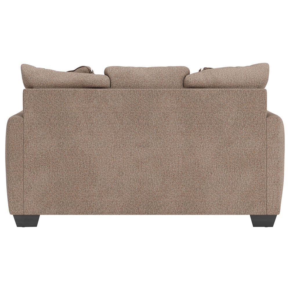 Ashley Triston-Peaks Stationary Loveseat in Suede, , large