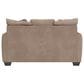 Ashley Triston-Peaks Stationary Loveseat in Suede, , large