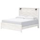 Ashley Gerridan King Panel Bed in White Gray, , large
