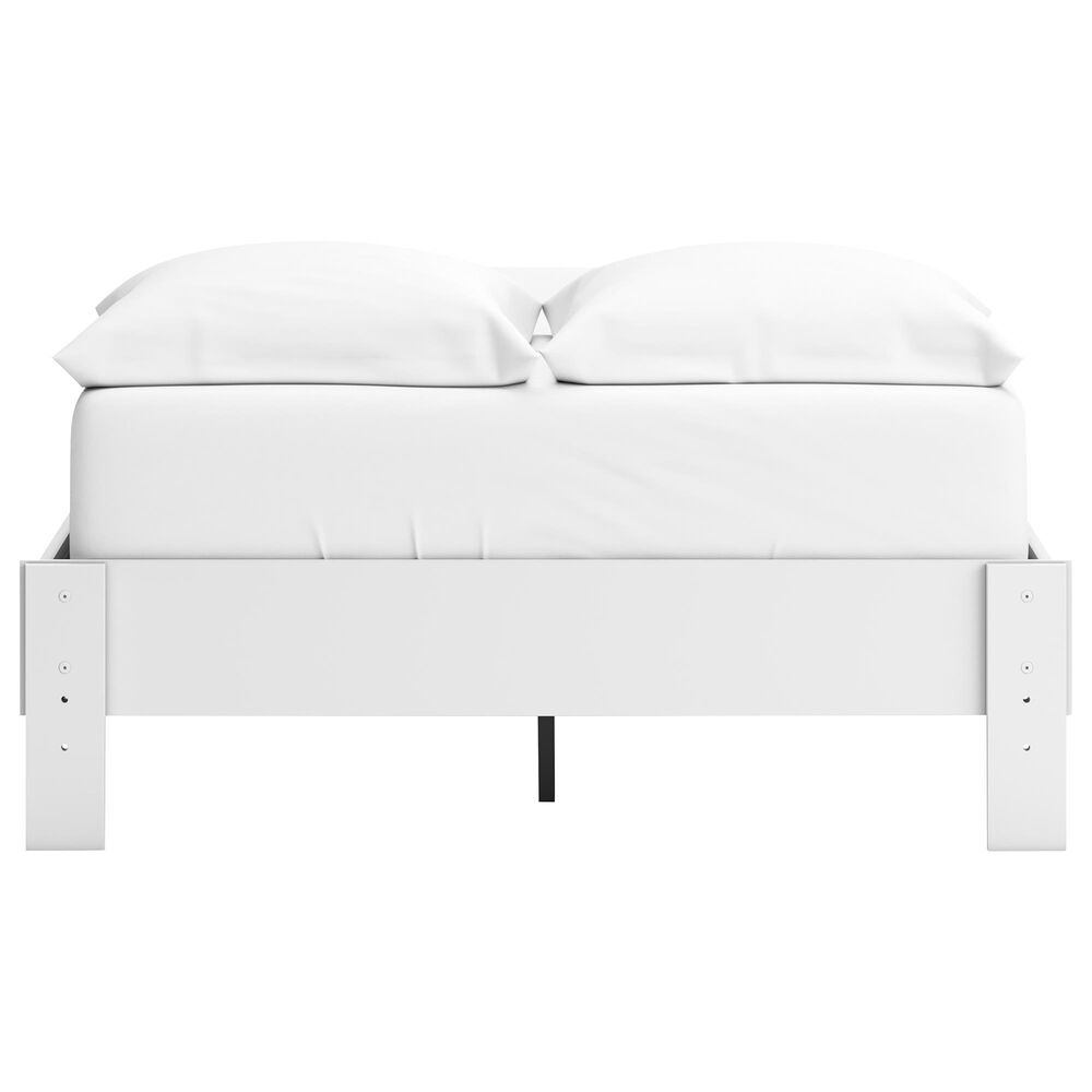 Ashley 4-Piece Full Bedroom Set in White, , large