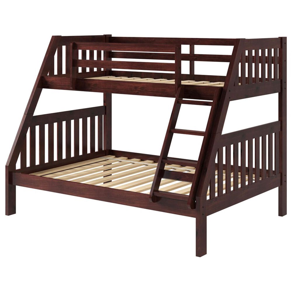 Forest Grove Mission Twin over Full Bunk Bed in Dark Cappuccino, , large
