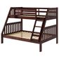 Forest Grove Mission Twin over Full Bunk Bed in Dark Cappuccino, , large