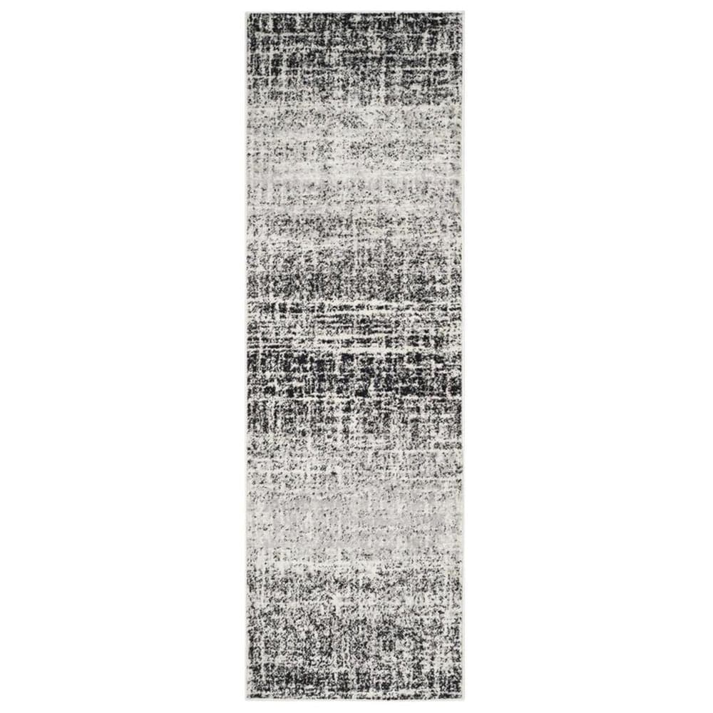 Safavieh Adirondack ADR116B 2&#39;6&quot; x 6&#39; Ivory and Black Runner, , large