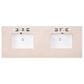 James Martin Vanities Addison 60" Double Bathroom Vanity in Glossy White with 3 cm Ethereal Noctis Quartz Top and Rectangular Sinks, , large