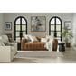 Nourison Courtyard Ivory and Silver 2"2" x 8" Indoor/Outdoor Runner, , large