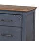 Legends Furniture Americana 84" TV Stand in Corduroy Blue and Brown, , large