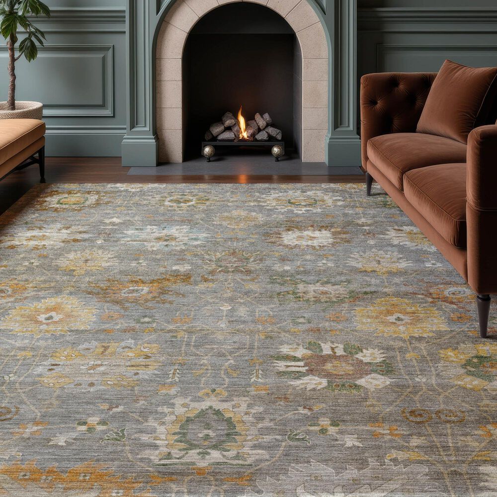 Dalyn Rug Company Aristo Gray 3' x 5' Area Rug, , large
