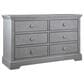 Eastern Shore Hanley 6-Drawer Dresser in Cloud, , large