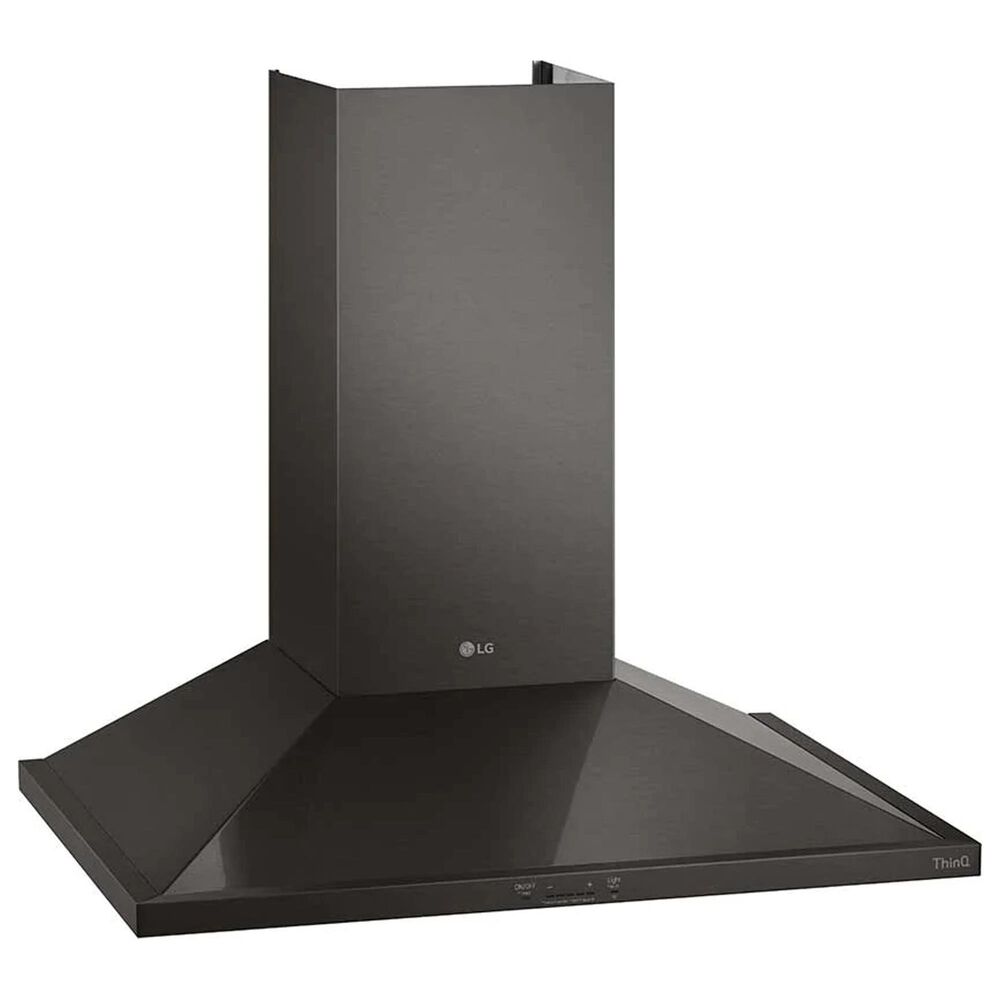 LG 30&quot; Wall Mount Chimney Hood in Black Stainless Steel, , large