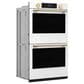KitchenAid 30" Smart Double Wall Oven with Assisted Cook Cycles in Porcelain White, , large