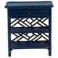 Baxton Studio Tiaret 1-Drawer Nightstand in Blue, , large