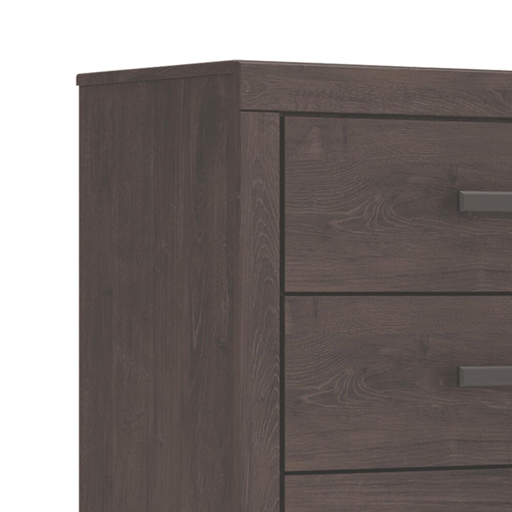 Ashley Prendonea 5-Drawer Chest in Dark Charcoal, , large