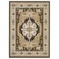 Oriental Weavers Acacia ACA08 Tan and Black 9"10" x 12"10" Area Rug, , large