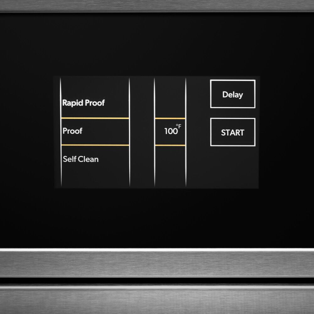 JennAir Noir 27&quot; Double Electric Wall Oven in Stainless Steel and Black, , large