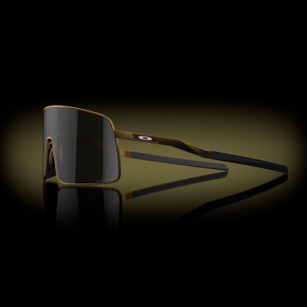 Oakley Shield Men&#39;s Sunglasses with Prizm Black Lenses in Matte Gold, , large