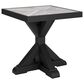 Ashley Beachcroft Square End Table in Black and Light Gray, , large