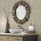Shaw Oasis Beige 13" x 13" Ceramic Mosaic Tile, , large