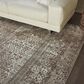 Nourison Karma KRM01 9"3" x 12"9" Ash Area Rug, , large