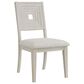 Elements Avalanche 7-Piece Rectangular Dining Set in Antique White, , large