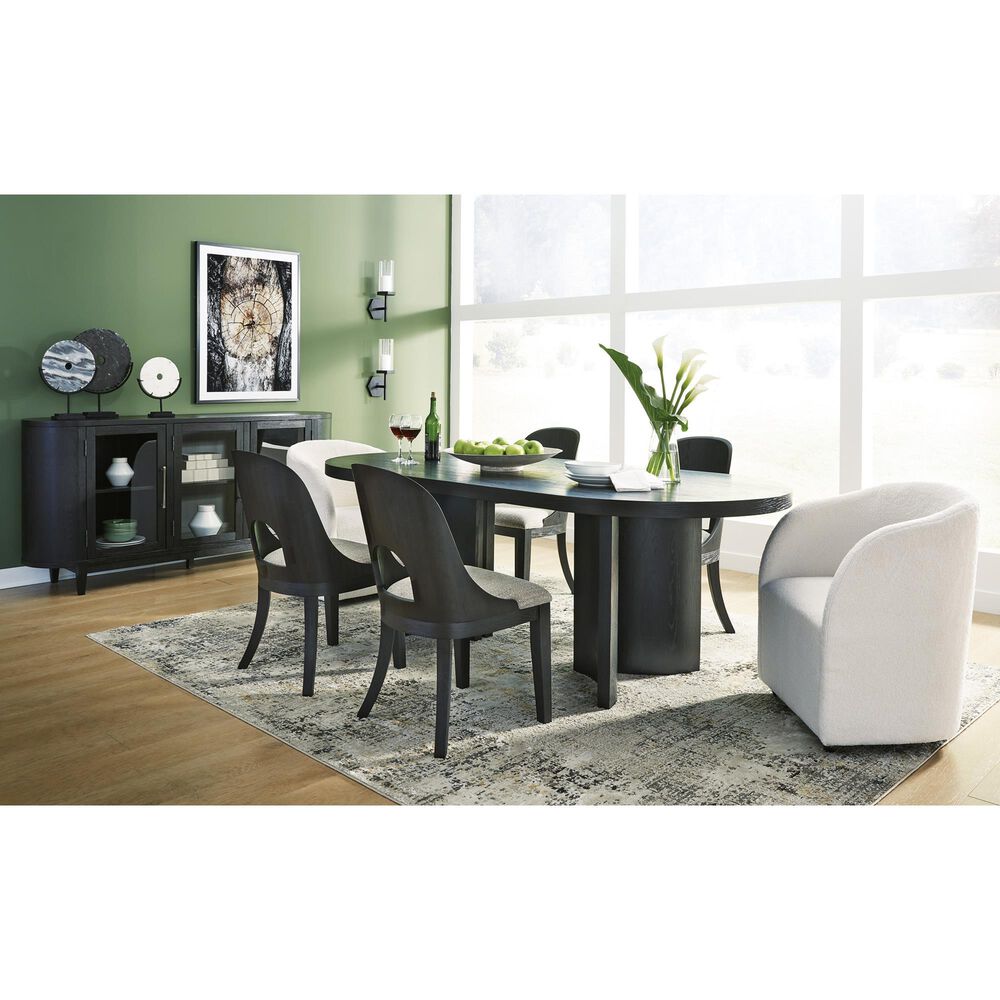 Millenium Rowanbeck Side Chair in Black, , large