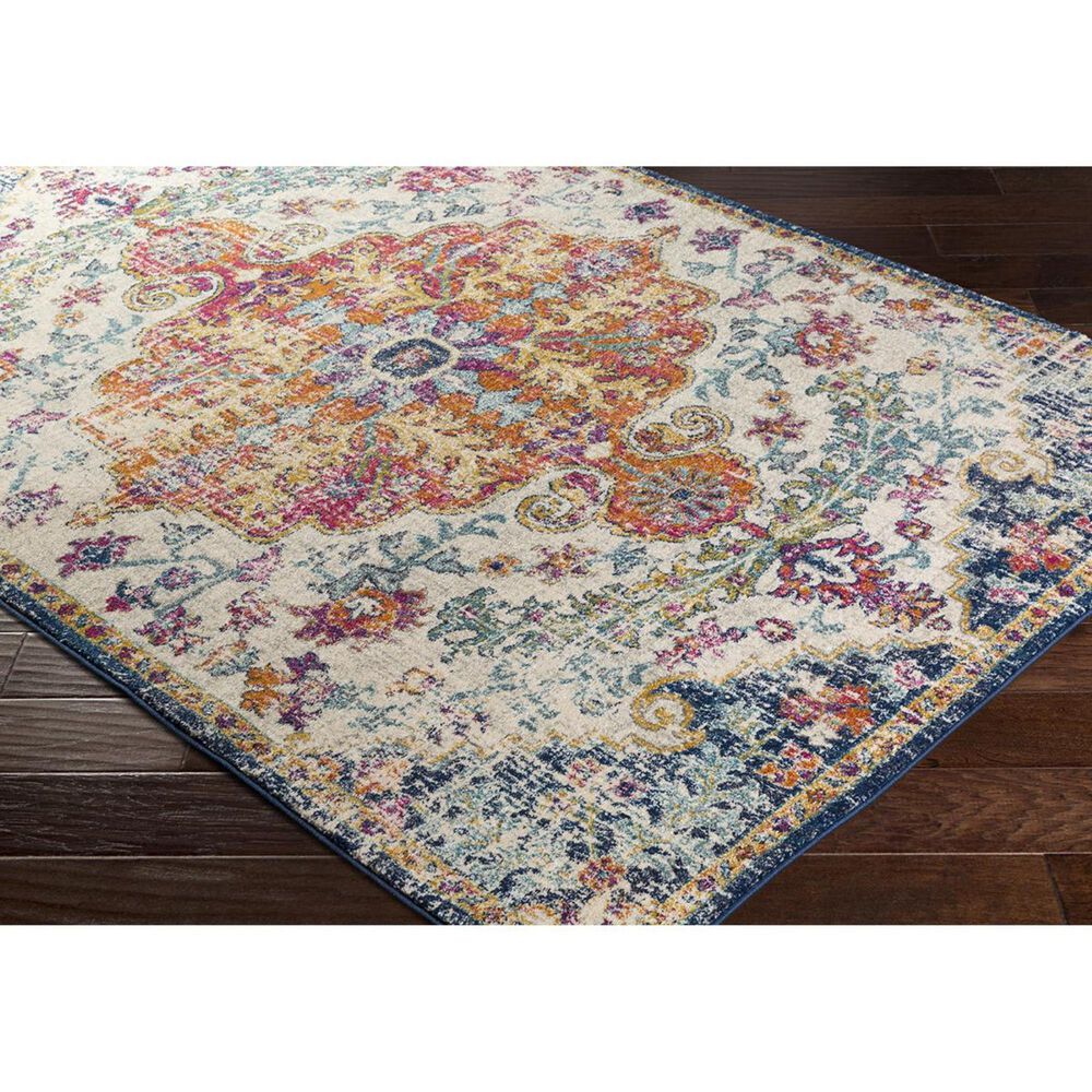 Surya Harput HAP-1000 5&#39;3&quot; x 7&#39;3&quot; Saffron and Gray Area Rug, , large