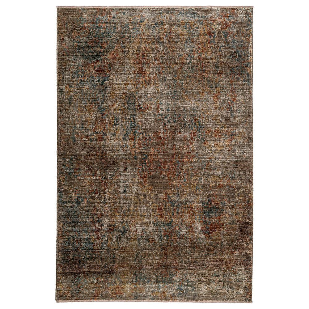 Dalyn Rug Company Lomita LO4 8" x 10" Chocolate Area Rug, , large