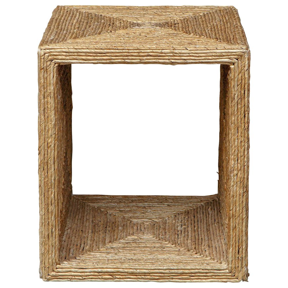 Uttermost Rora Woven Side Table in Natural, , large