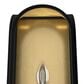Hunter Dukestown 1-Light Wall Sconce in Natural Iron and Gold Leaf, , large