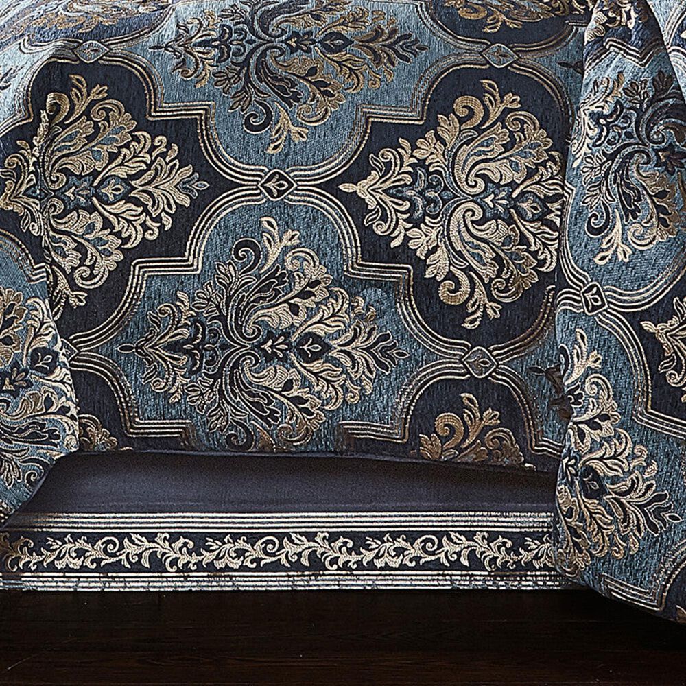 J. Queen New York Middlebury 4-Piece Queen Comforter Set in Indigo, , large