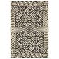 Loloi Mika 5"3" x 7"8" Ivory and Black Area Performance Rug, , large