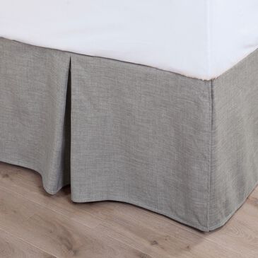 HiEnd Accents Carmen Kilim King Bed Skirt in Taupe, , large