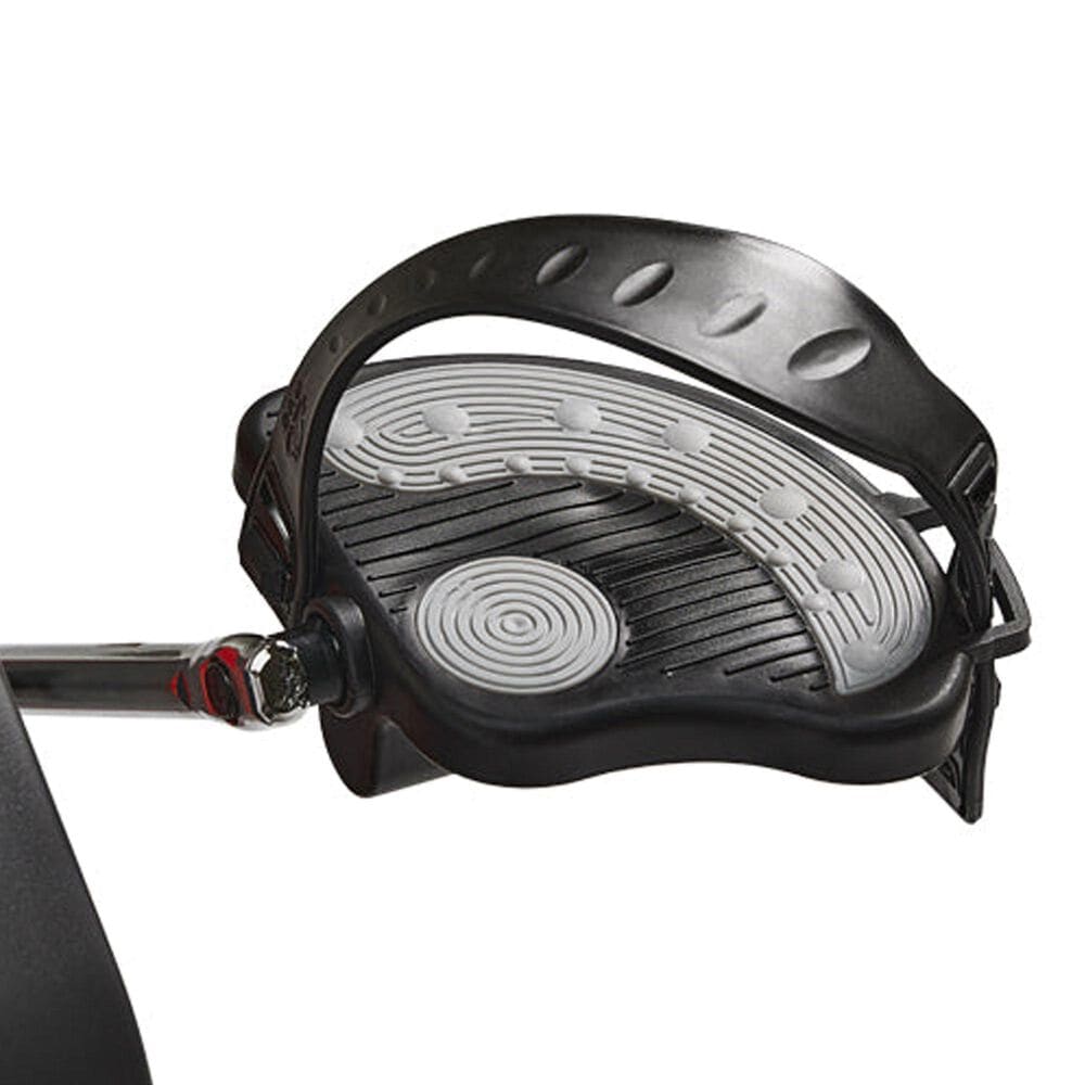 Sunny Health &amp; Fitness Smart Programmable 16 Levels Electro-Magnetic Resistance Recumbent Exercise Bike in Black, , large