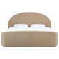 Urban Home Somerset Colton Queen Upholstered Platform Bed in Sourdough, , large
