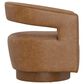 Golden Wave Furniture Swivel Chair in Saddle, , large