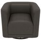 Emerald Home Furnishings Whirlaway Swivel Accent Chair in Durango, , large
