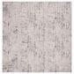 Safavieh Invista 6"7" Square Cream and Charcoal Area Rug, , large