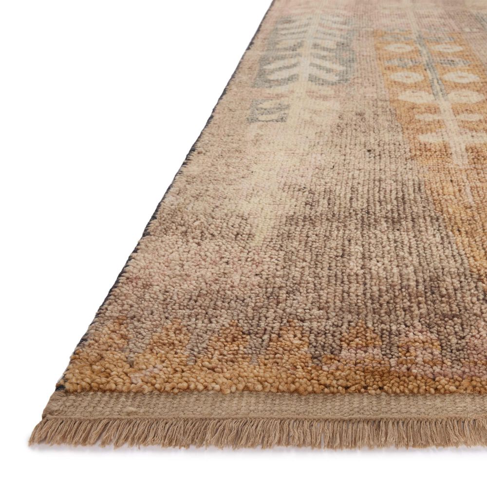 Loloi Granada Taupe and Sunrise 2&#39; x 3&#39; Area Rug, , large